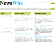 Tablet Screenshot of newswits.com